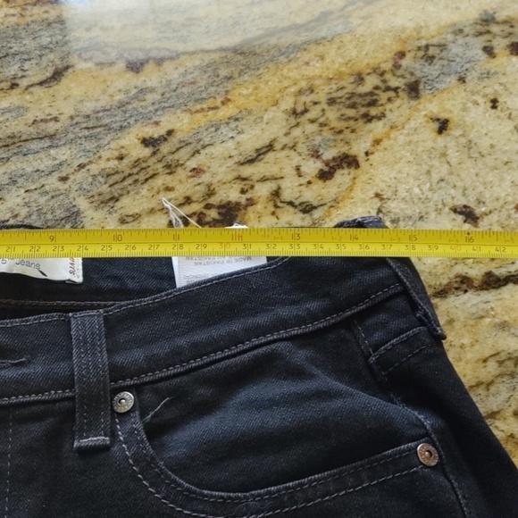 Levi Strauss boot cut black jeans - Picture 7 of 8